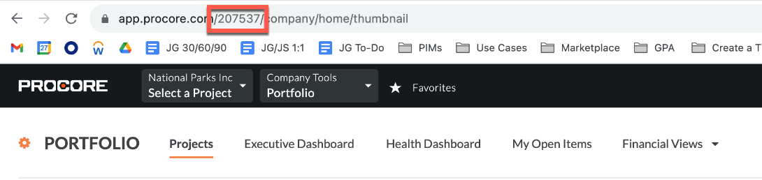 Procore Company ID URL.png